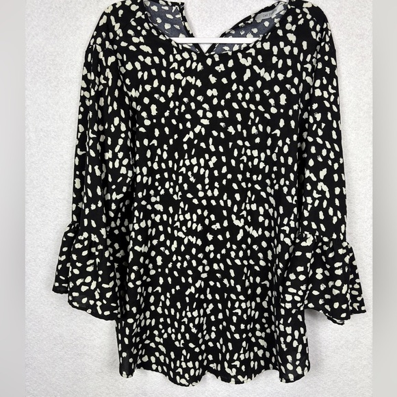 Ces Femme Tops - Ces Femme Black and White Top Size Large